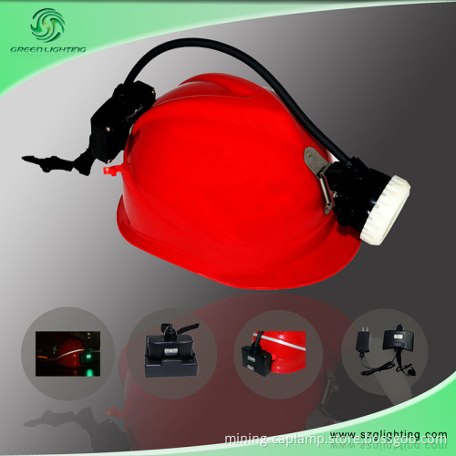 New design 5.6Ah 8000Lux Semi-corded cap lamp